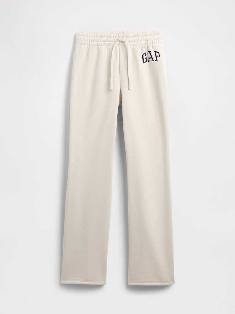 Cream - Taisni sporta bikses ar Gap logotipu - Attēls 5 no 5