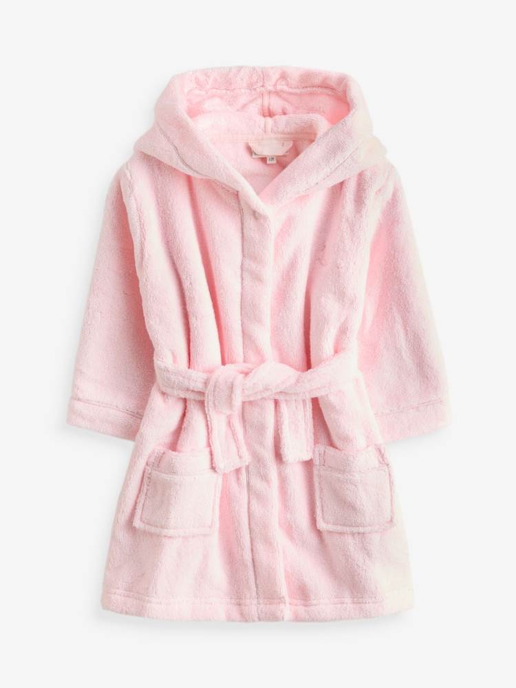 The Little Tailor Baby Towelling 100% Cotton Bath Robe - Image 3 of 5