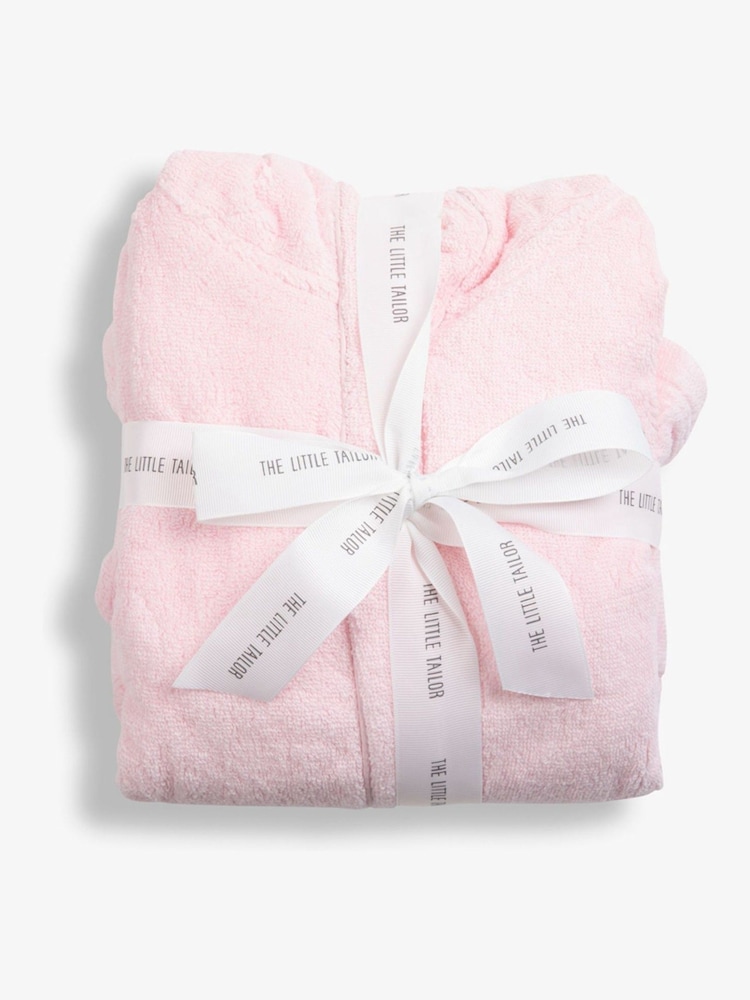 The Little Tailor Baby Towelling 100% Cotton Bath Robe - Image 4 of 5