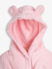 The Little Tailor Pink Towelling 100% Cotton Bath Robe - Image 6 of 7