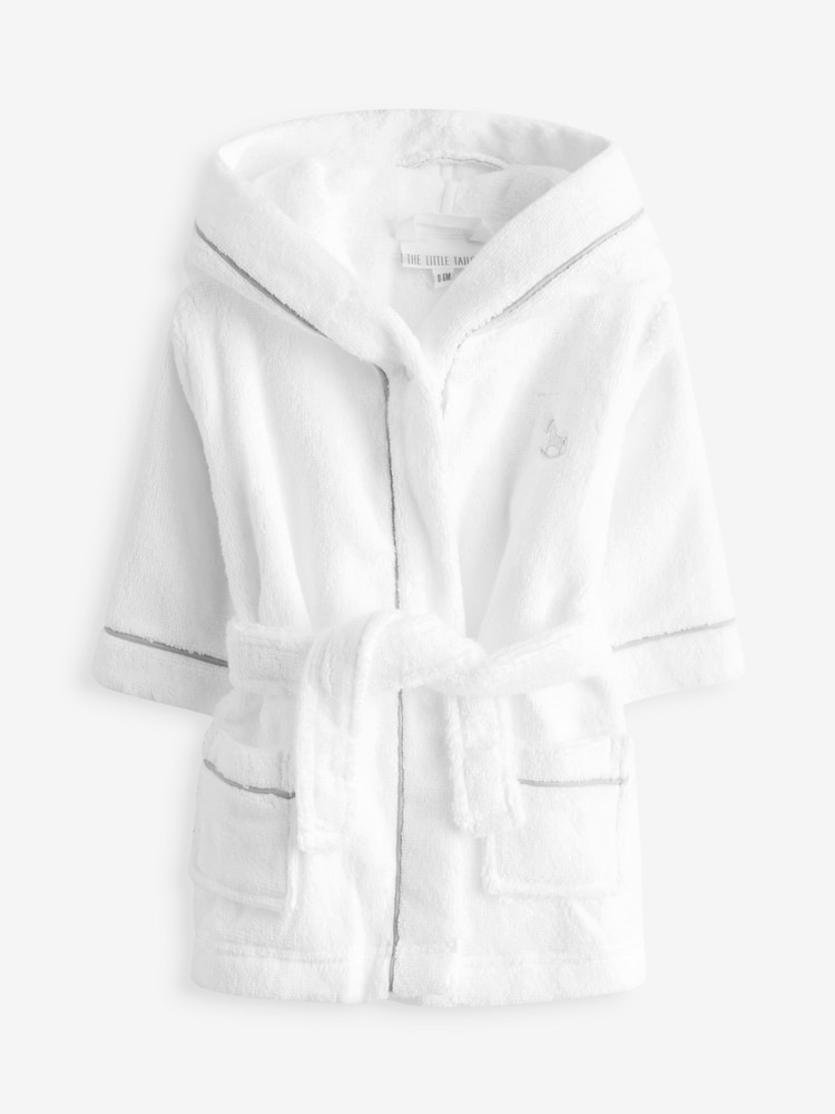 The Little Tailor Baby Towelling 100% Cotton Bath Robe - Image 3 of 7