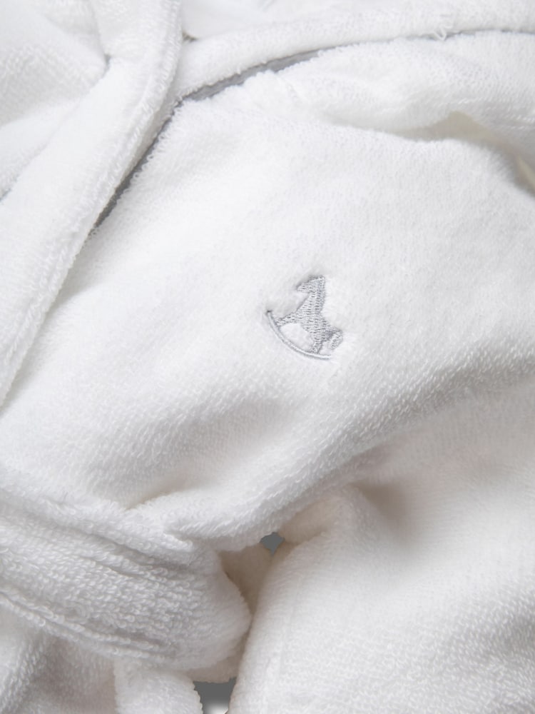 The Little Tailor Baby Towelling 100% Cotton Bath Robe - Image 6 of 7
