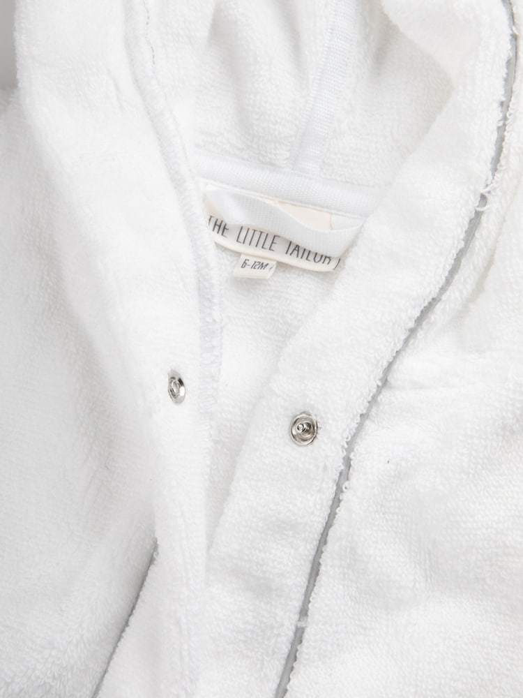 The Little Tailor Baby Towelling 100% Cotton Bath Robe - Image 7 of 7