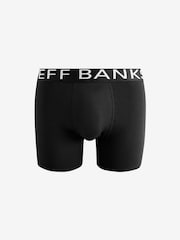 Jeff Banks Black Super Soft Bamboo Boxers 3 Pack - Image 3 of 4