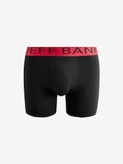 Jeff Banks Black Super Soft Bamboo Boxers 3 Pack - Image 4 of 4