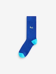 Pringle Black Fashion Multi Stripe Crew Socks 3 pack - Image 3 of 4