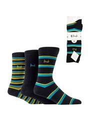 Pringle Black Fashion Stripe Crews Socks - Image 11 of 11