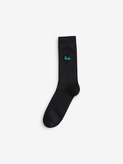 Pringle Black Fashion Stripe Crews Socks - Image 3 of 11