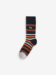 Pringle Blue Fashion Multi Stripe Crew Socks 3 pack - Image 2 of 4
