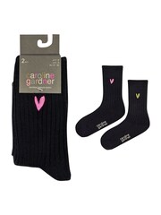 Caroline Gardner Black Supersoft Bamboo Leisure Socks 2 pack - Image 6 of 7