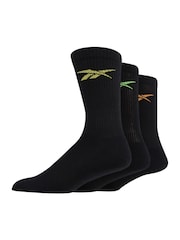 Reebok Sports Black Socks - Image 3 of 6