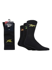 Reebok Sports Black Socks - Image 4 of 6