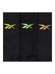 Reebok Sports Black Socks - Image 6 of 6