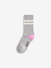 Caroline Gardner French Grey Supersoft Bamboo Leisure Socks 2 pack - Image 3 of 10