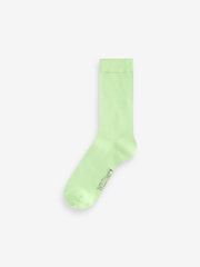 Wild Feet Blue Bamboo Leopard Print Socks 5 pack - Image 4 of 7