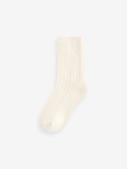 Wild Feet Pink Luxury Cashmere Blend Socks 2 pack - Image 3 of 10