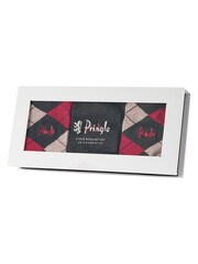 Pringle Grey Classic Argyle Christmas Gift Box 3 pack - Image 8 of 10