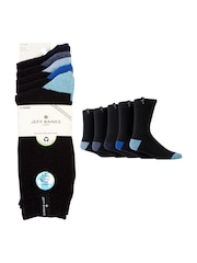 Jeff Banks Black Chunky Knit Boot Socks 5 Pack - Image 4 of 7