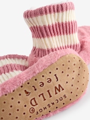 Розовый - Модные тапочки-сапожки Wild Feet - Image 8 of 8