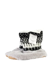 Серый - Тапочки-сапожки Wild Feet мода - Изображение 3 из 8