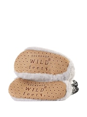 Серый - Тапочки-сапожки Wild Feet мода - Изображение 8 из 8
