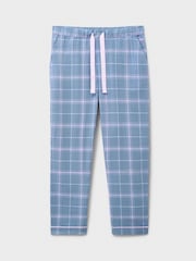 بنطلون مريح ناعم قطن 100% مُزين بنقش مربعات من Crew Clothing Company - صورة 5 من 5