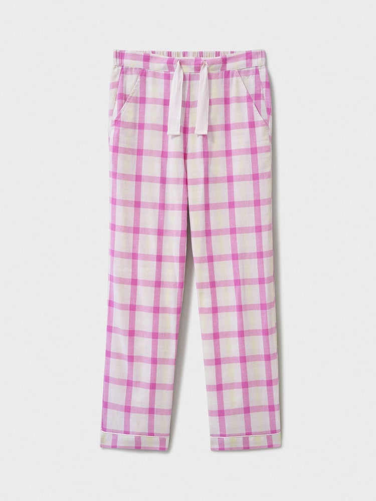 Crew Clothing Company 100% Cotton Brushed Flannel Checked Lounge Trousers - Imagen 5 de 5 Crew Clothing Company 100% Cotton Brushed Flannel Checked Lounge Trousers - Imagen 5 de 5