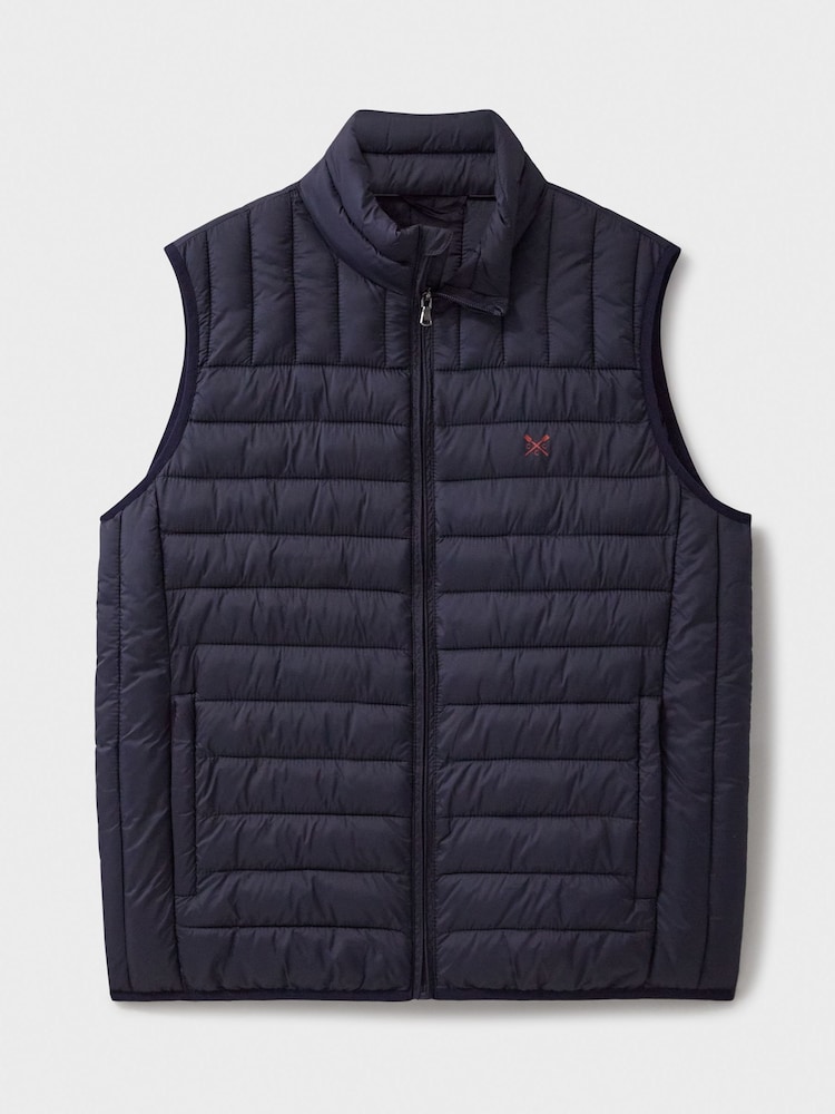 Crew Clothing Lowther Padded Gilet - Изображение 5 из 5 Crew Clothing Lowther Padded Gilet - Изображение 5 из 5
