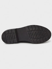 Crew Clothing Black Ribbed Cuff Cheslea Boots - Image 4 of 4