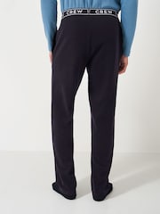 Crew Clothing Company Blue Elasticated 100% Cotton Trousers - Image 2 of 5