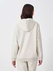 Crew Clothing Natural Sherpa Lined Cotton Hoodie - Image 2 of 5