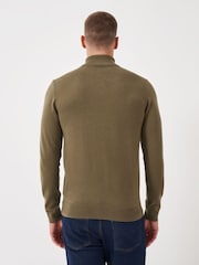 Crew Clothing Merino Guler întors Knit Pulover - Imaginea 2 din 5