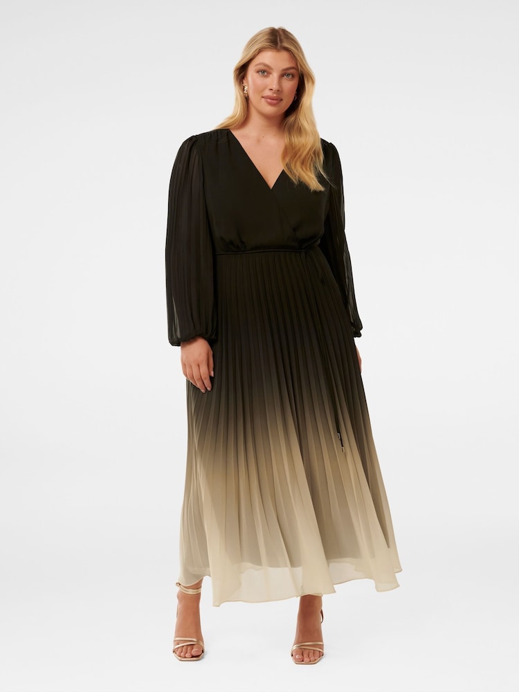 Forever New Phillipa Curve Plissiertes Midikleid - Bild 1 von 4