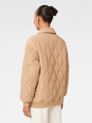 Forever New Cream Jacinta Quilted Jacket - Image 2 of 5