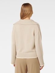 Forever New Natural Angelina Whipstitch Sweater - Image 2 of 5