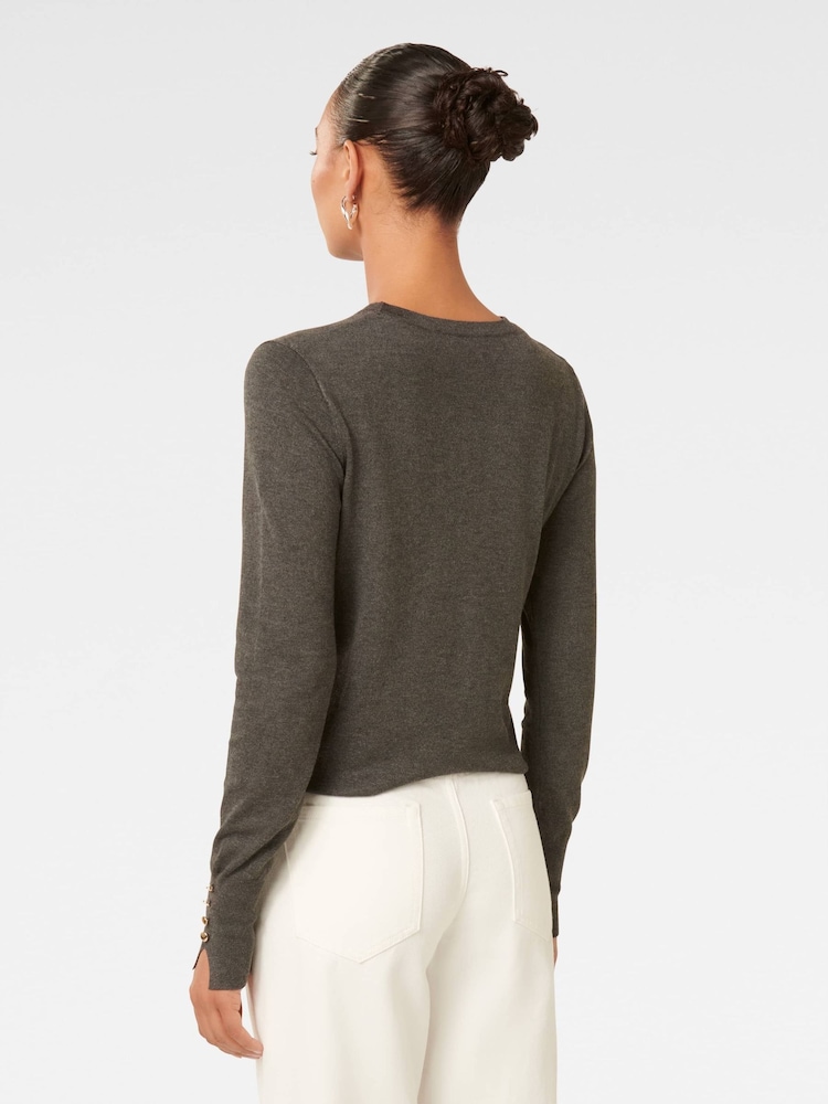 Grau - Forever New Katie Pullover mit Rundhalsausschnitt - Bild 2 von 5 Grau - Forever New Katie Pullover mit Rundhalsausschnitt - Bild 2 von 5