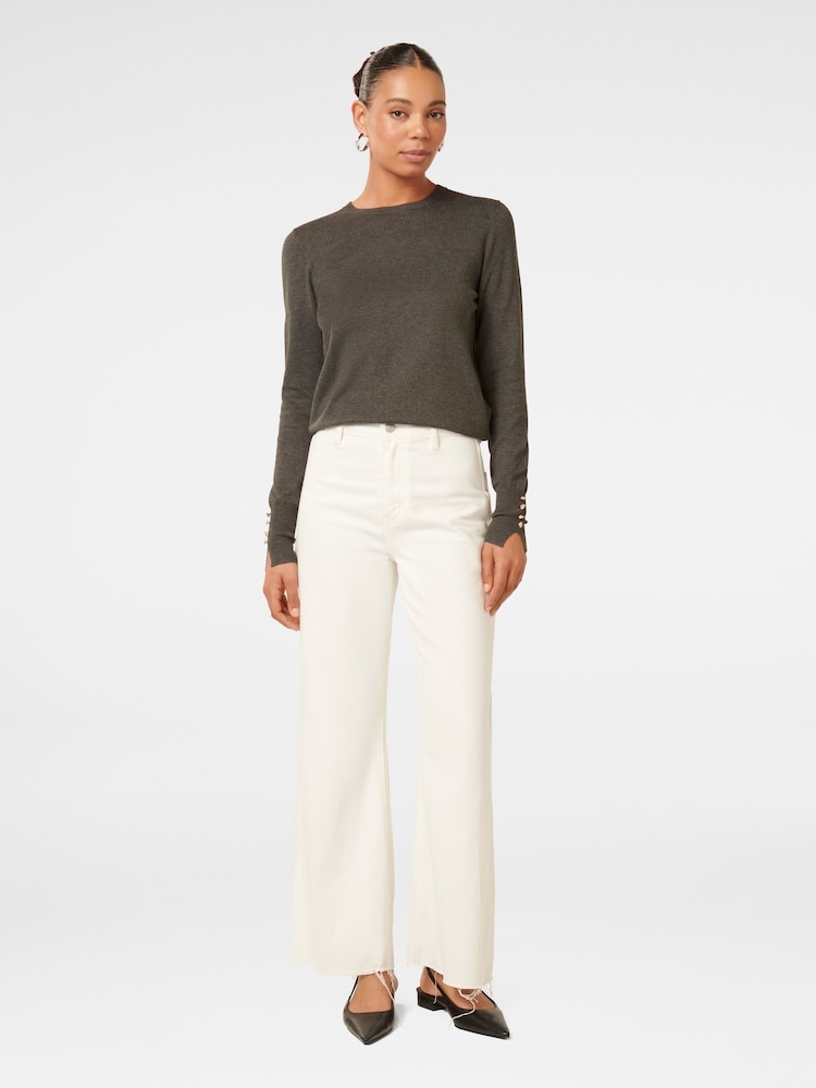 Forever New Grey Katie Crew Neck Sweater - Image 5 of 5