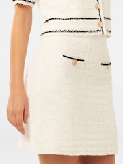 Forever New White Margot Knitted Skirt - Image 4 of 6