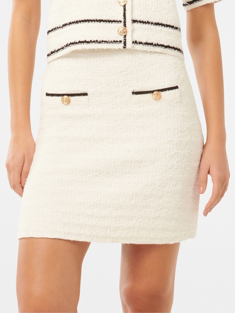 Forever New White Margot Knitted Skirt - Image 6 of 6