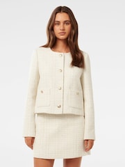 Forever New Linda Bouclé-Jacke - Bild 1 von 5