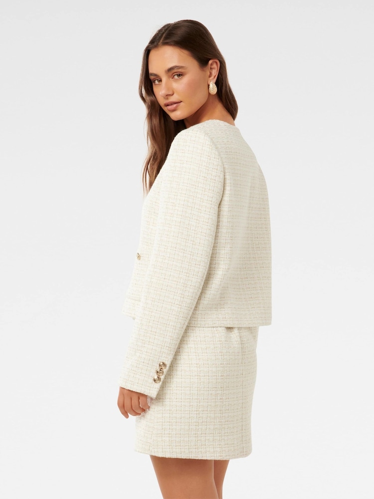 Forever New Linda Bouclé-Jacke - Bild 2 von 5 Forever New Linda Bouclé-Jacke - Bild 2 von 5