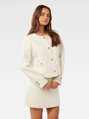 Forever New Linda Bouclé-Jacke - Bild 4 von 5