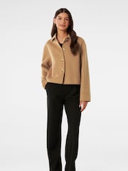Forever New Brown Brooklyn Felled Jacket - Image 5 of 5