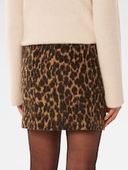 Forever New Brown Marita Mini Skirt - Image 2 of 5
