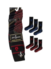 Jeff Banks Black Heavy Duty Work Socks - Image 6 of 7