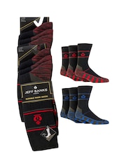 Jeff Banks Black Heavy Duty Work Socks - Image 7 of 7