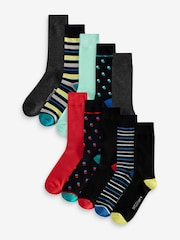 Wild Feet Black Fun Fashion Bamboo Socks - Image 1 of 11