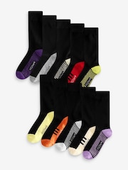 Wild Feet Black Fashion Sole Bamboo Socks - Image 1 of 11
