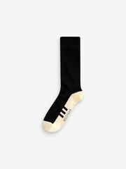 Wild Feet Black Fashion Sole Bamboo Socks - Image 6 of 11