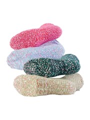 Wild Feet Blue Popcorn Fluffy Socks 4 Pack - Image 13 of 13